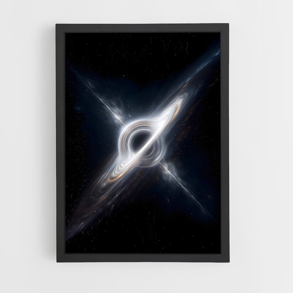 Poster magnifique galaxie de l'œil noir (vue 2)